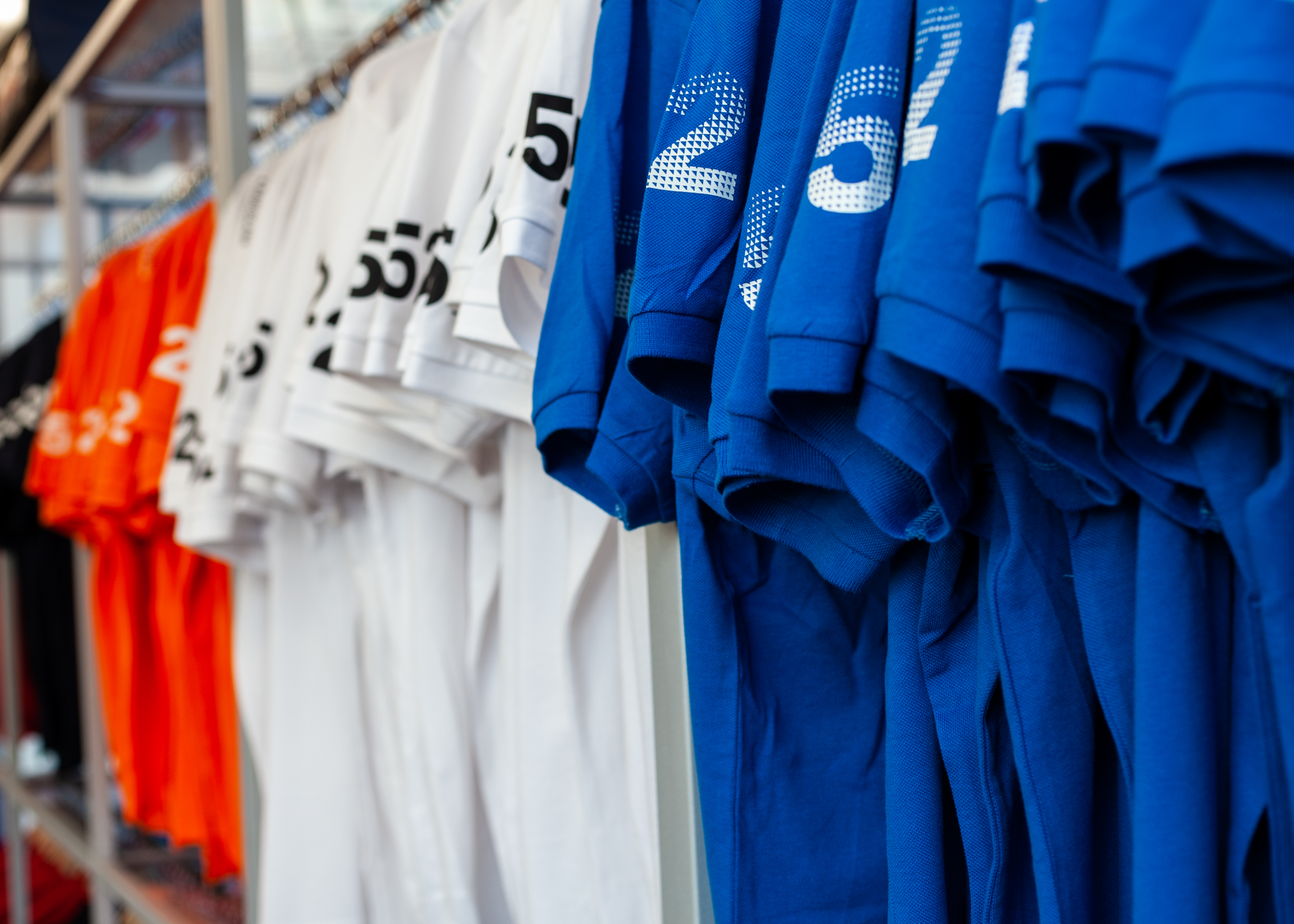 shirt that are on hangers